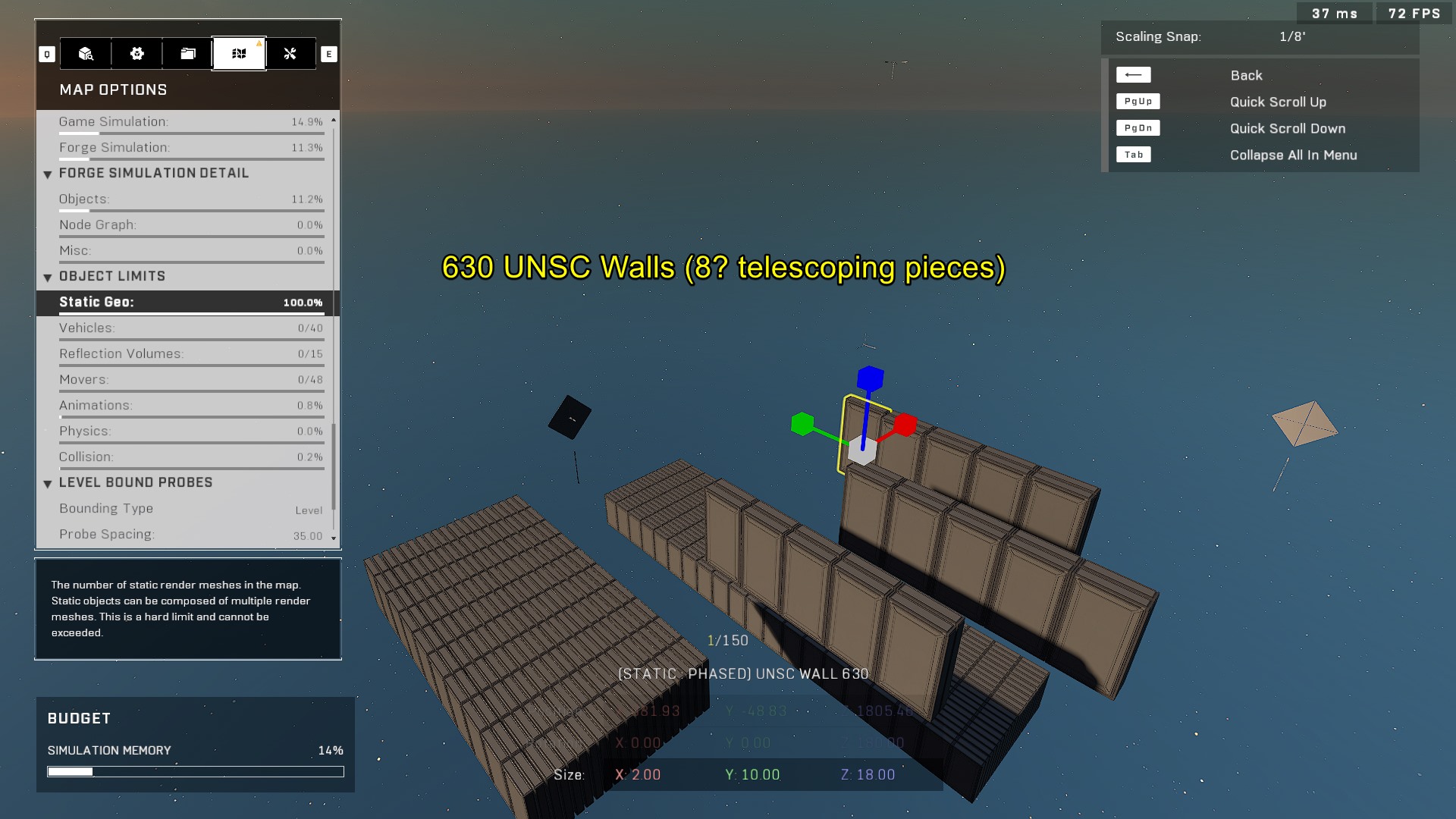 UNSC Walls