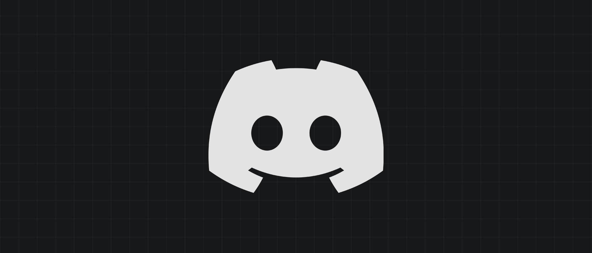 Discord icon on a grid