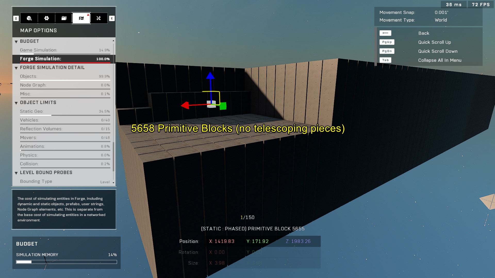 Primitive blocks and spheres