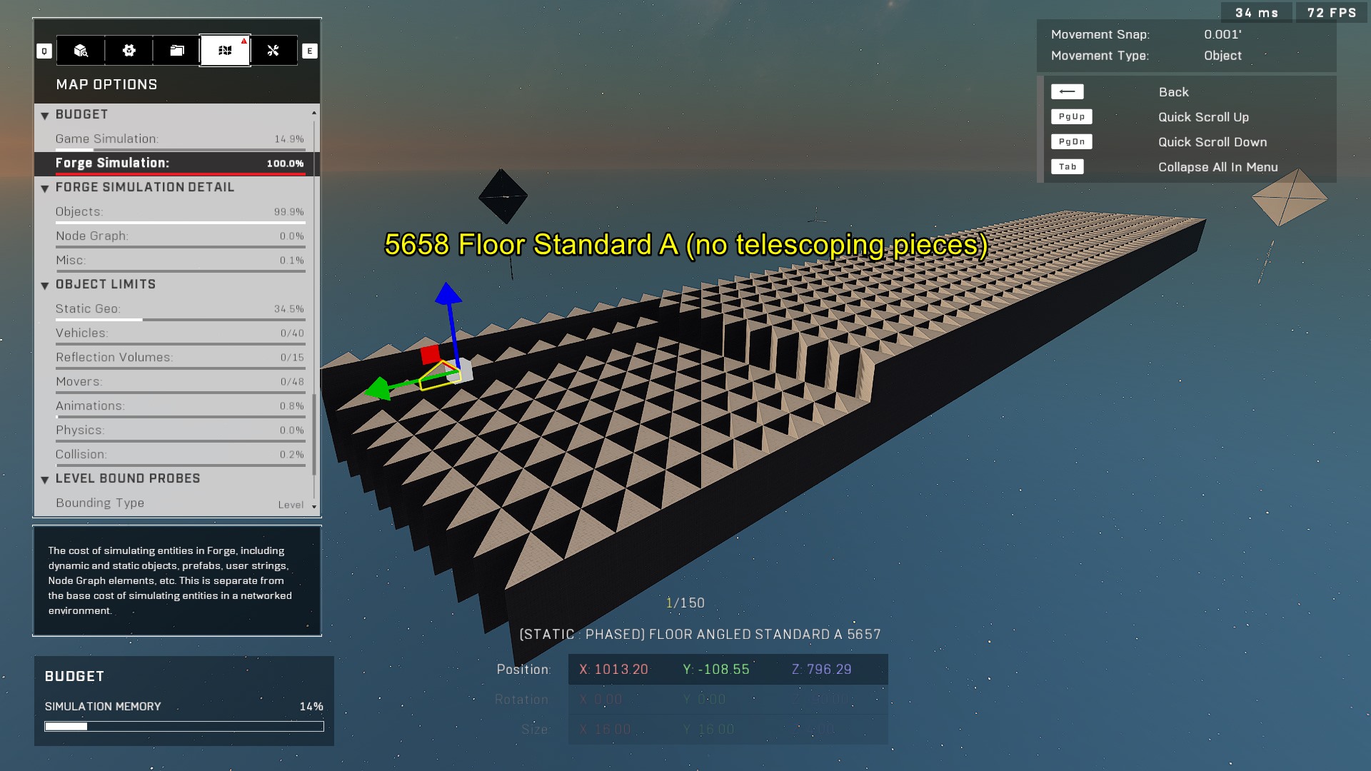 Floor Angled Standard A