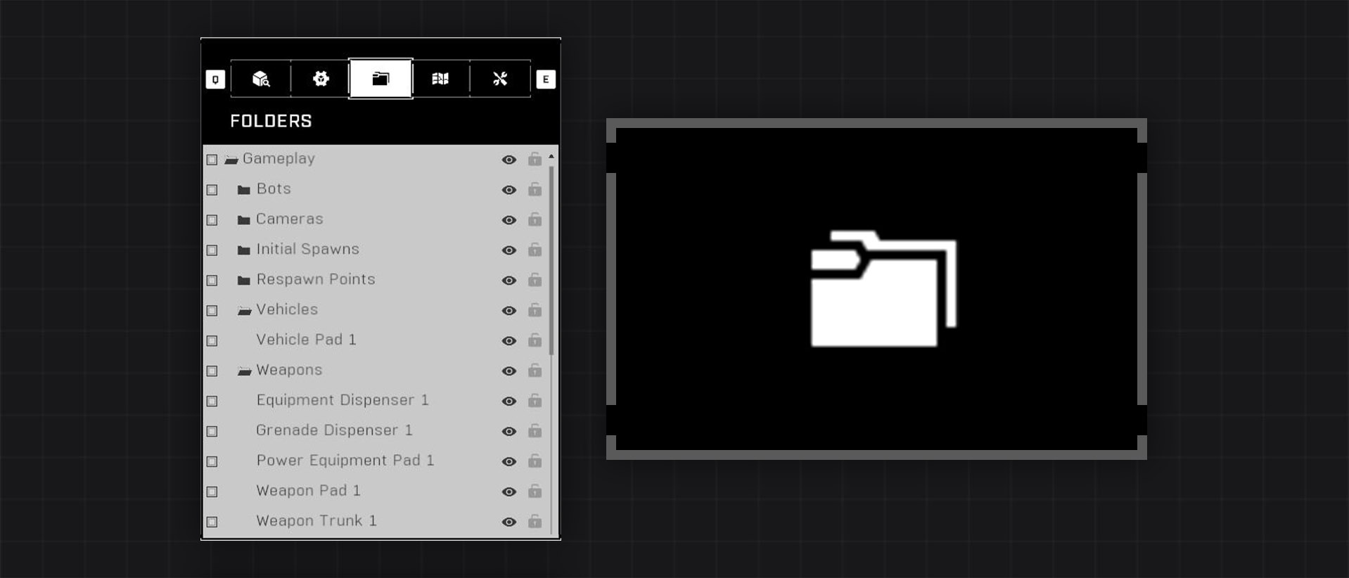 The Object Browser and it's tab icon