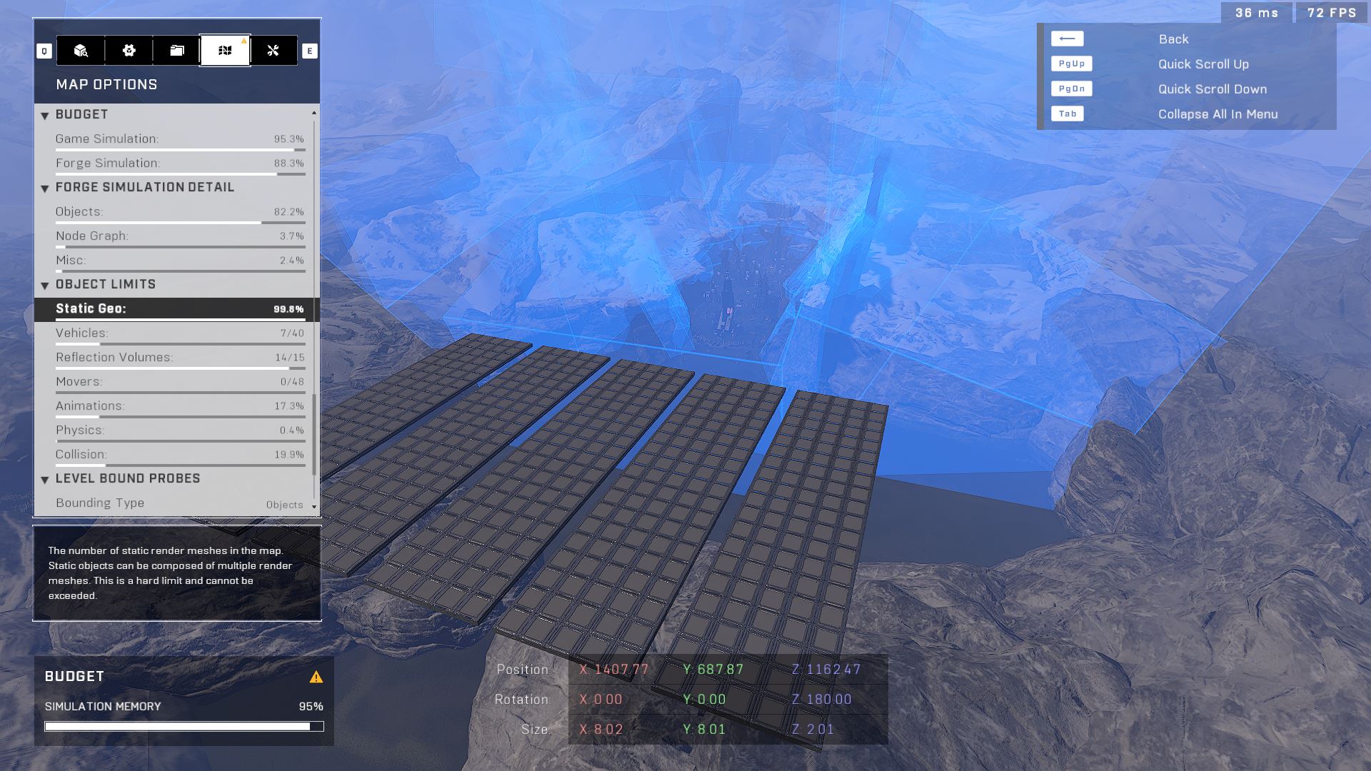 Primitive Spheres comparison