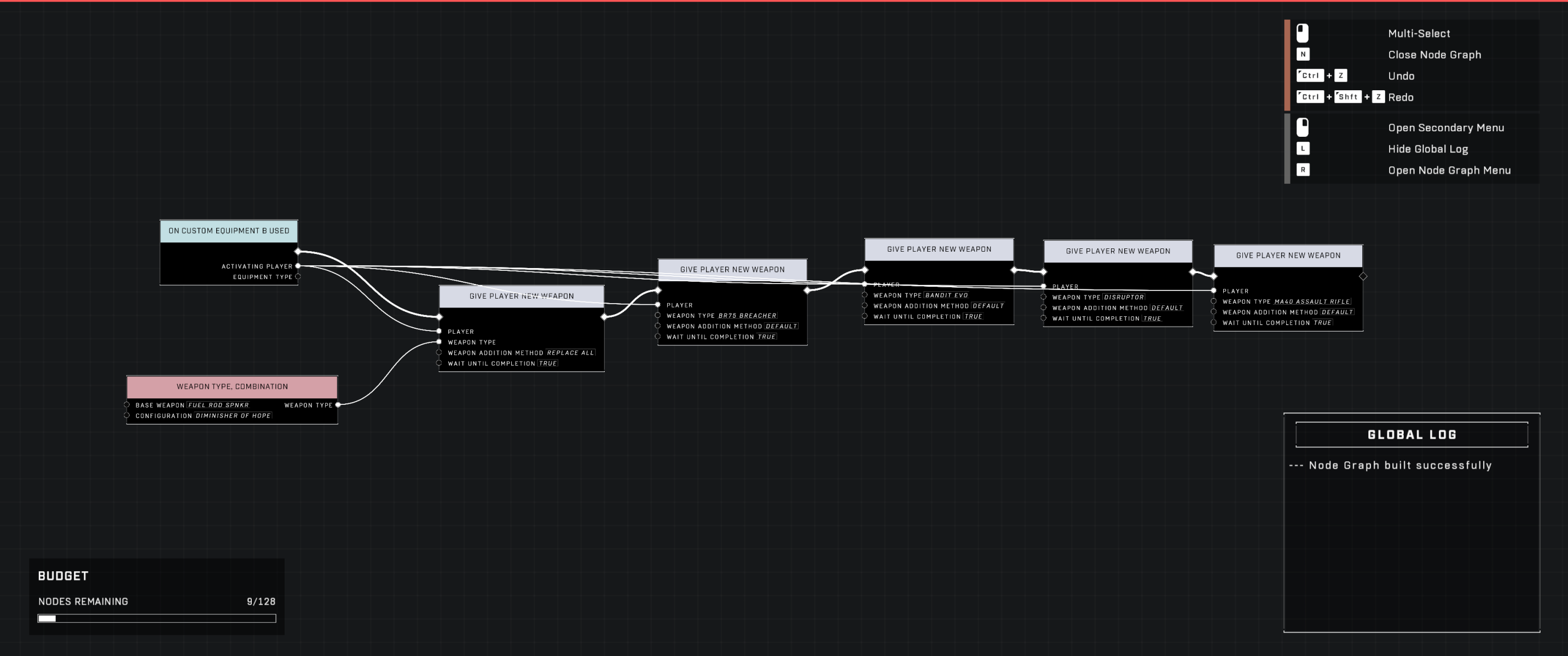 Custom Equipment pattern